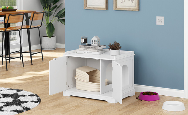 Image of $75 for a Cat Litter Box Furniture (a $189.99 Value)