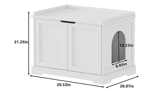 Image of $75 for a Cat Litter Box Furniture (a $189.99 Value)