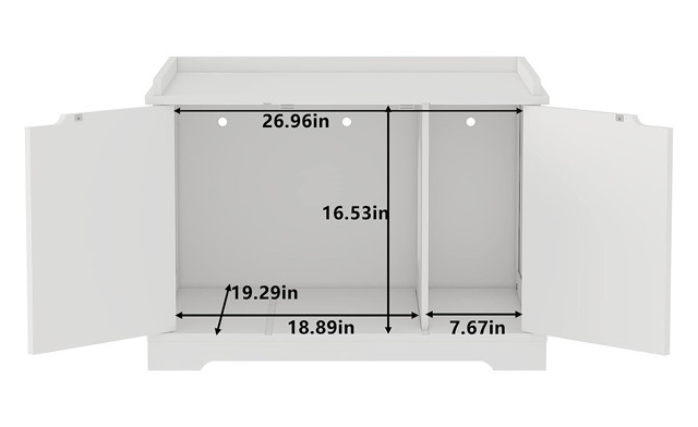 Image of $75 for a Cat Litter Box Furniture (a $189.99 Value)