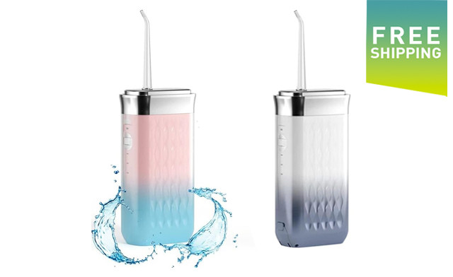Image of $31.95 for a Portable Water Flosser w/ 4 Jet Tips (a $72.50 Value)