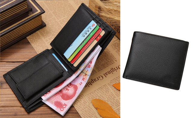 Image of $22.95 for a Genuine Leather Men's Wallet (a $52 Value)