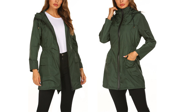 Image of $49.95 for a Women's Rain Jacket (a $110 Value)
