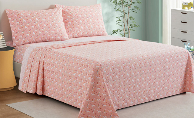 Image of Up to 58% off a Kid's Cotton Printed Bedding Set