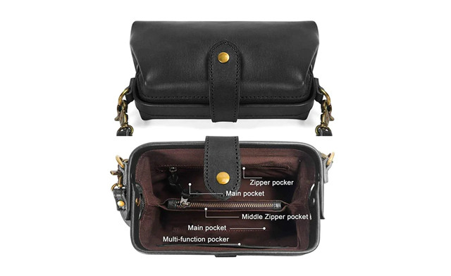 Image of $30.77 for a Genuine Leather Bag (an $89.99 Value)