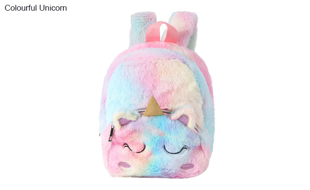Image of $21.95 for a Kid's Mini Plush Unicorn Backpack (a $39.99 Value)