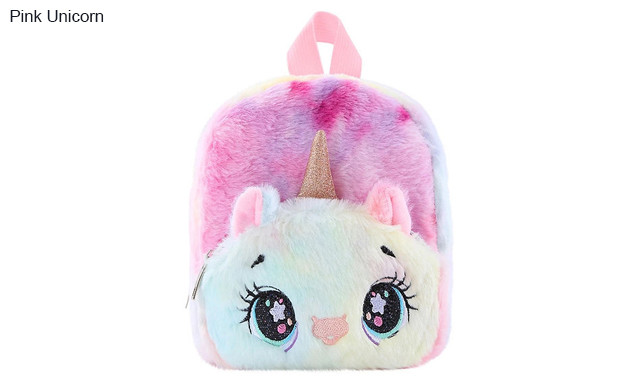 Image of $21.95 for a Kid's Mini Plush Unicorn Backpack (a $39.99 Value)