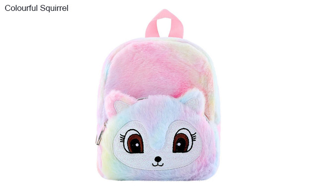 Image of $21.95 for a Kid's Mini Plush Unicorn Backpack (a $39.99 Value)