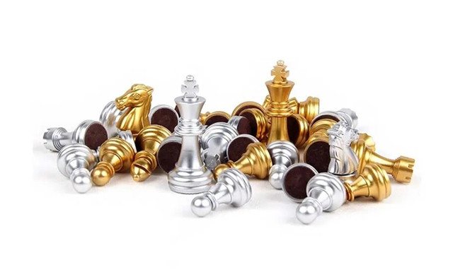 Image of Up to 47% off a 32-Piece Medieval Chess Set