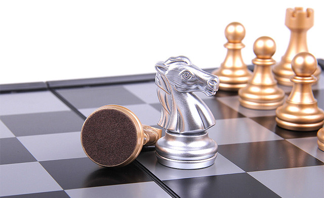 Image of Up to 47% off a 32-Piece Medieval Chess Set