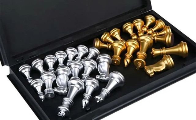 Image of Up to 47% off a 32-Piece Medieval Chess Set