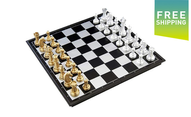 Image of Up to 47% off a 32-Piece Medieval Chess Set