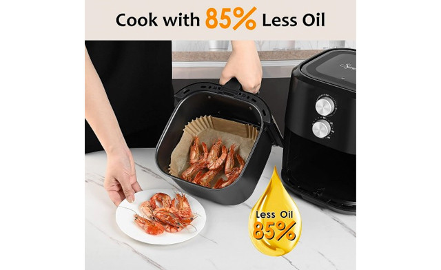 Image of $38.95 for a SyncLiving 4.8QT. Air Fryer (a $72.49 Value)