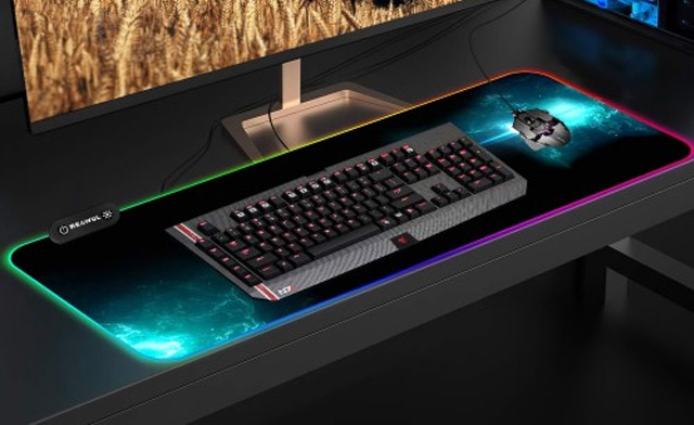Image of $21.95 for a RGB Light Gaming Mouse Pad (a $42.50 Value)