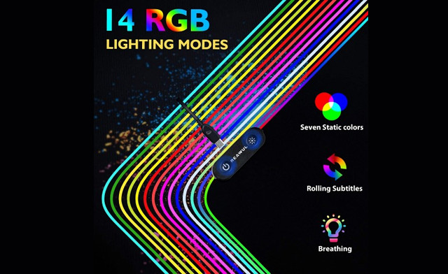 Image of $21.95 for a RGB Light Gaming Mouse Pad (a $42.50 Value)