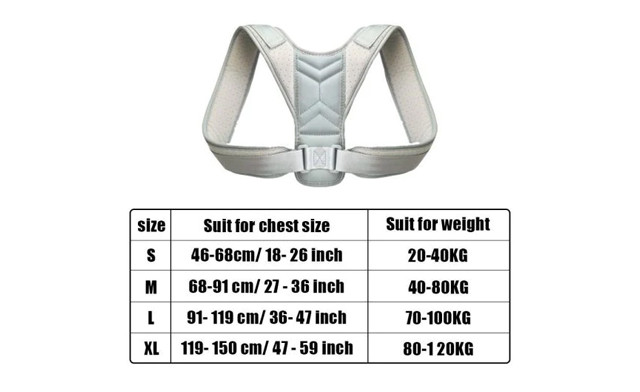 Image of $16.95 for an Adjustable Posture Corrector (a $39.99 Value)