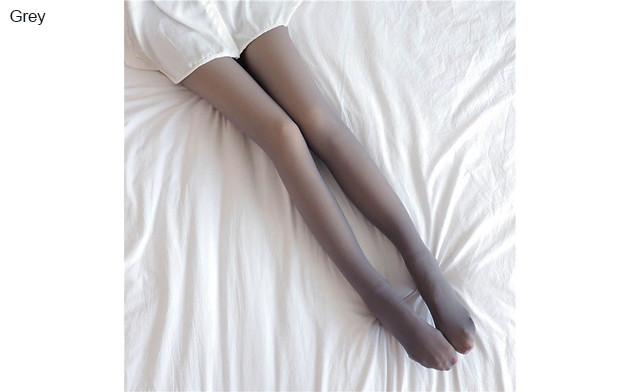 Image of $24.95 for Women's Fleece Fake Translucent Tights (a $42.99 Value)