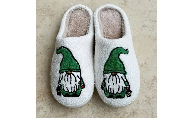 Image of $20 for Cartoon Christmas Slippers (a $39.99 Value)