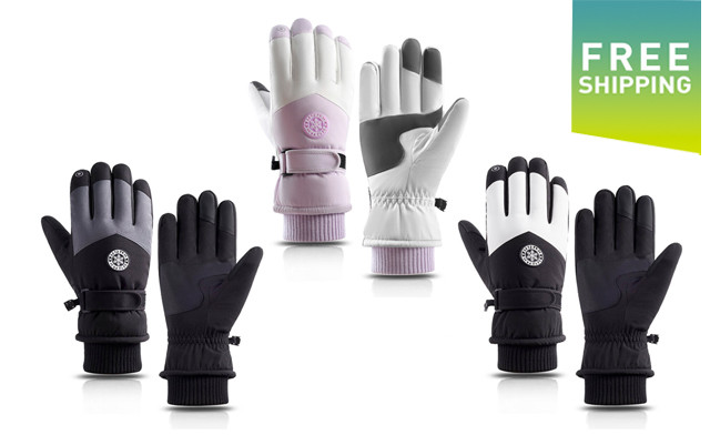 Image of Up to 54% off Waterproof Thermal Touchscreen Gloves (a $42.99 Value)