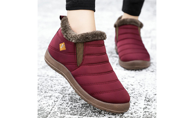 Image of $28.93 for Women's Plush Lined Snow Shoes (a $112 Value)