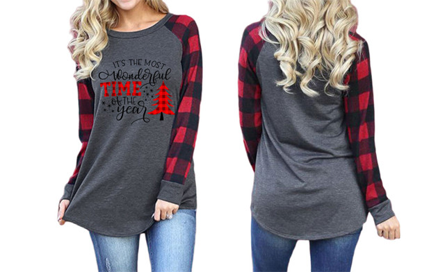 Image of $27.50 for a Christmas Long Sleeve Plaid Shirt (a $67.99 Value)