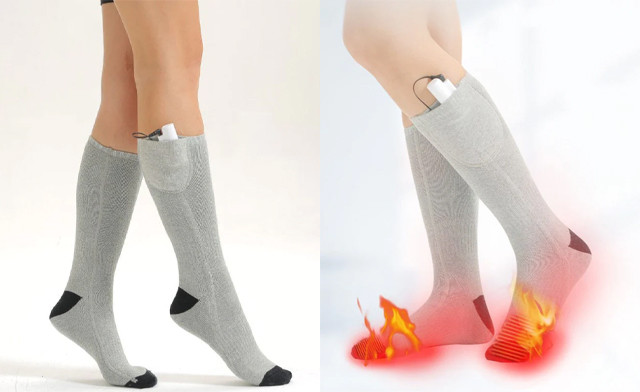 Image of $31.48 for Electric Heated Thermal Socks (a $59.89 Value)