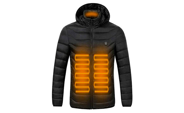 Image of $62.43 for a Men's Waterproof Heated Jacket (a $229 Value)