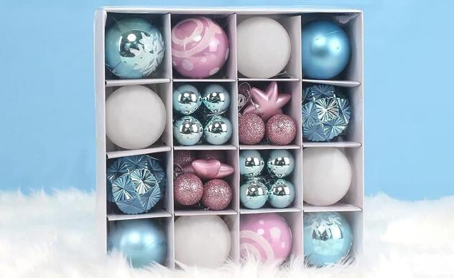 Image of $21.55 for 44-Piece Christmas Ball Ornaments (a $49.99 Value)