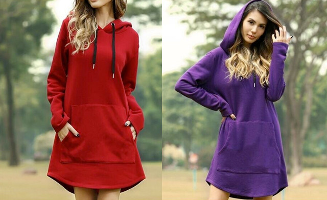 Image of $27.60 for a Women's Oversized Hoodie (a $57.89 Value)