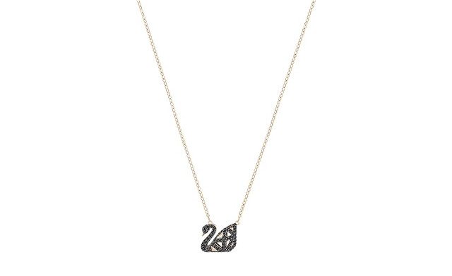 Image of $35.10 & Up for a Swarovski Reversible Swan Necklace