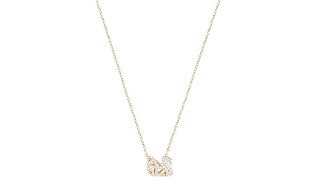 Image of $35.10 & Up for a Swarovski Reversible Swan Necklace