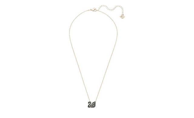 Image of $35.10 & Up for a Swarovski Reversible Swan Necklace