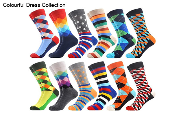 Image of $37.72 for a 12-Pack of Men's Socks (a $96 Value)
