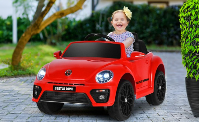Image of $125.88 for a Kid's Volkswagen Beetle Ride-On Car (a $299 Value) - Ontario ONLY Shipping