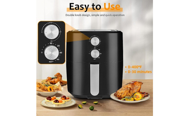 Image of $31.22 for a SyncLiving 4.8QT. Air Fryer (a $72.49 Value)