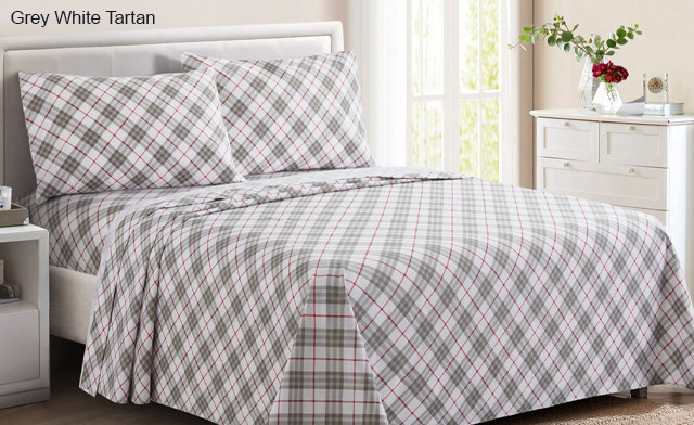 Image of Up to 75% off Percale Printed Sheet Sets