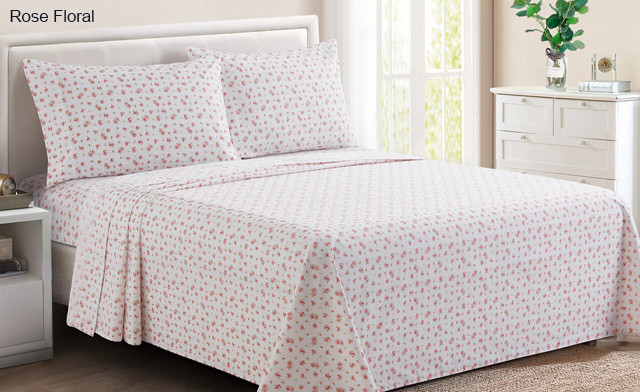 Image of Up to 75% off Percale Printed Sheet Sets