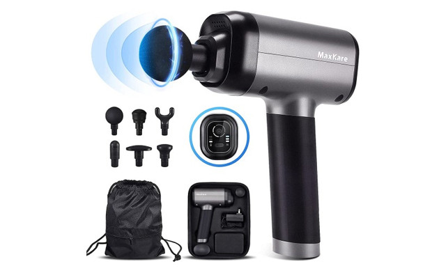 Image of $25.32 for a Deep Tissue Massage Gun (a $64.99 Value)