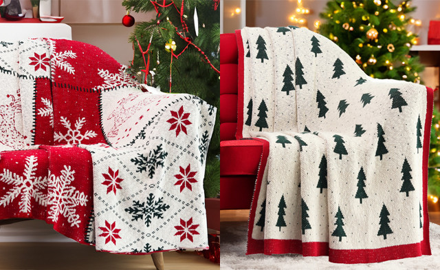 Image of $32.10 for a 100% Cotton Throw Blanket (an $82.99 Value)