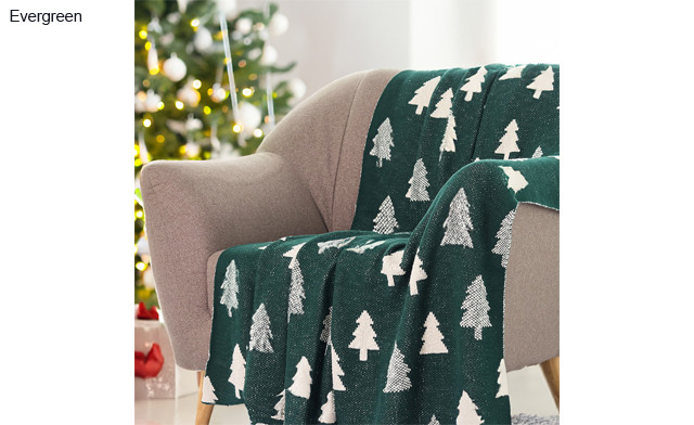 Image of $32.10 for a 100% Cotton Throw Blanket (an $82.99 Value)