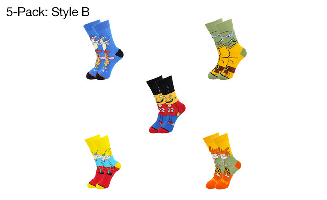 Image of Up to 63% off Cartoon Socks