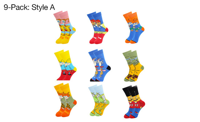 Image of Up to 63% off Cartoon Socks