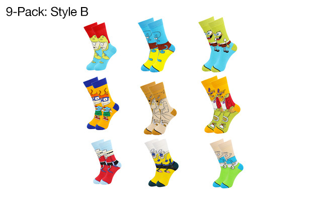 Image of Up to 63% off Cartoon Socks