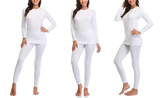 Image of $29.95 for a Women's Thermal Underwear Set (a $57.99 Value)