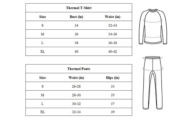 Image of $29.95 for a Women's Thermal Underwear Set (a $57.99 Value)