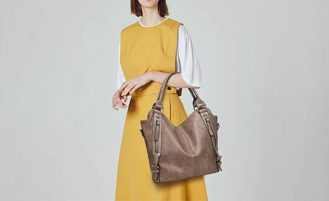 Image of $49.95 for a Women's PU Leather Tote Bag (a $135 Value)