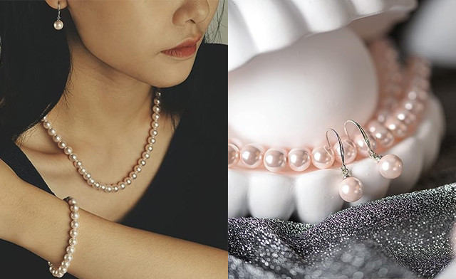 Image of Up to 82% off a 3-Piece Pearl Necklace Set