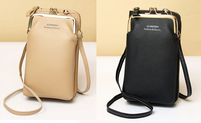 Image of $19 for a Women's Crossbody Wallet (a $42.50 Value)