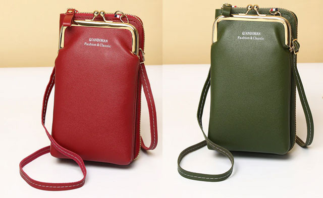 Image of $19 for a Women's Crossbody Wallet (a $42.50 Value)