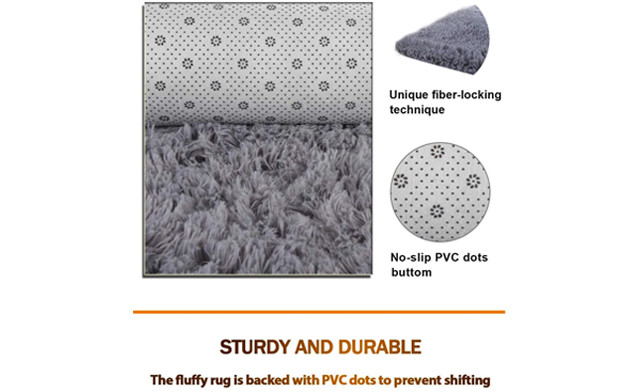 Image of $22.95 for a Plush Round Area Rug (a $49.50 Value)