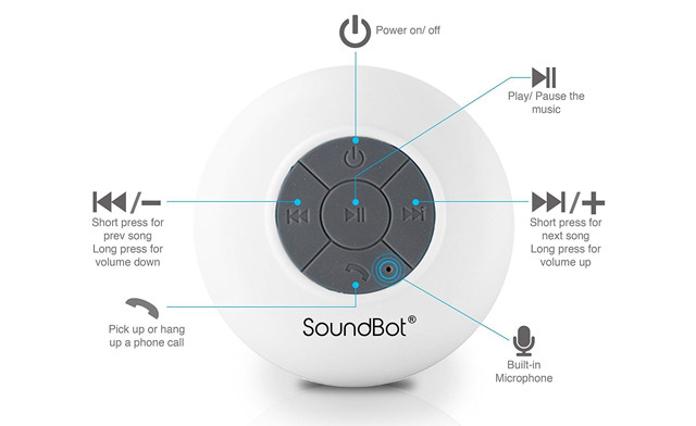 Image of Up to 55% off a Bluetooth Shower Speaker